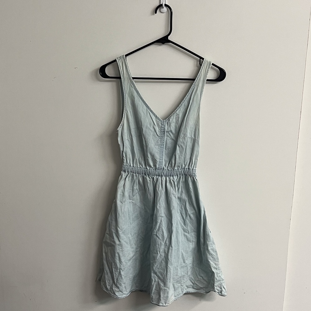 Divided Denim Mini Dress - with pockets!
